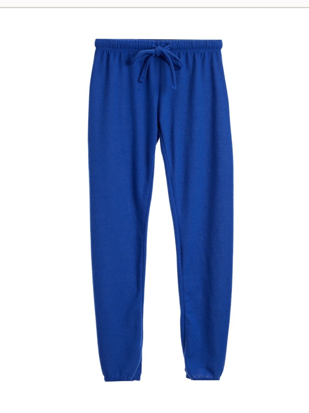 Royal Blue Cheryl Creations Hacci Pants sweatpants size juniors medium (1-NWT)
